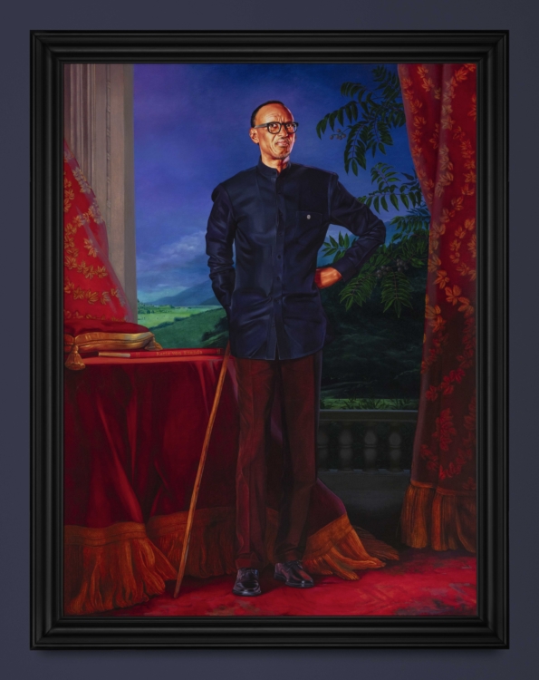Portrait of Paul Kagame, President of Rwanda | TEMPLON