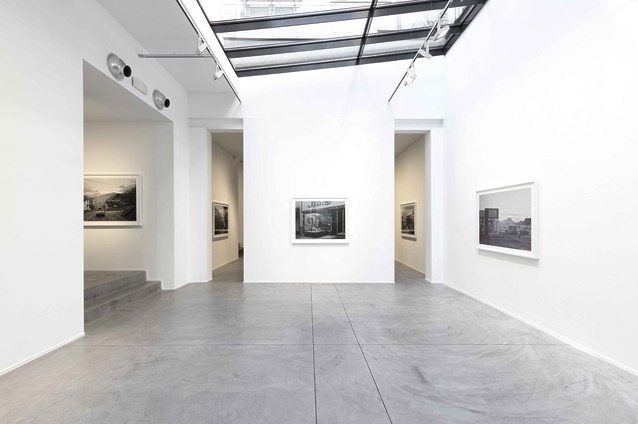 Exhibition view of Eveningside, at the gallery TEMPLON, Brussels with some artworks by Gregory Crewdson.