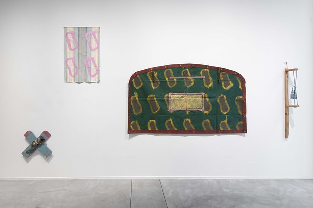 Claude Viallat, TEMPLON, Brussels, exhibition view.
